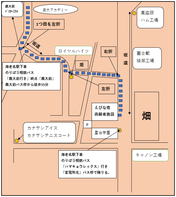 アクセスマップ